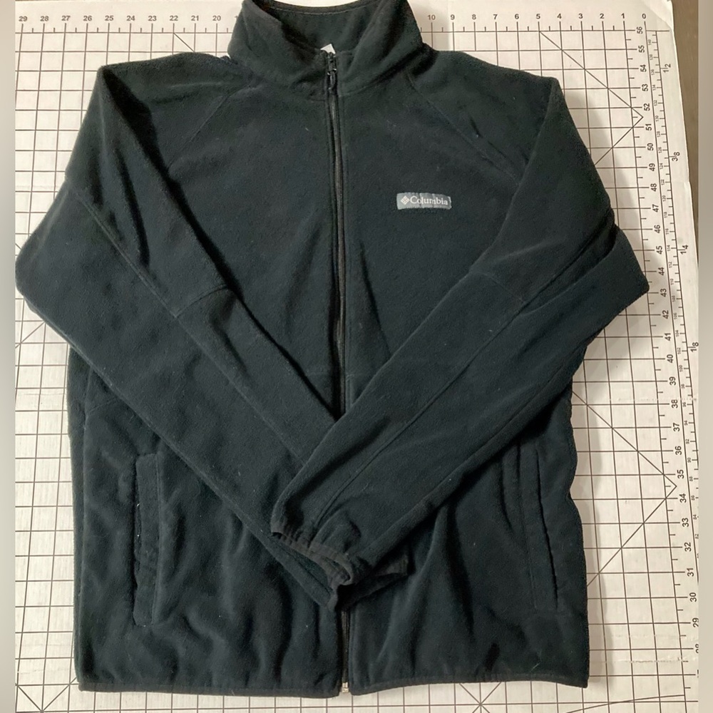 Columbia Men’s Large Black Fleece‎ Jacket